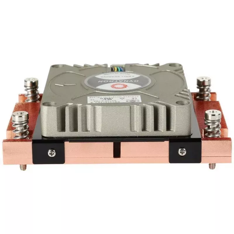 Ventilador de aire Dynatron A-18 procesador 7 cm cobre gris