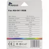 Ventilador Inter-Tech RS-041 RGB 12 cm negro