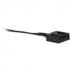 Ventilador Inter-Tech RS-041 RGB 12 cm negro
