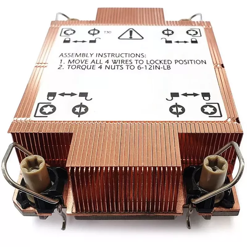 Refrigerador Inter-Tech N-10 Refrigerador de CPU Cobre 113 mm Ancho 78 mm Fondo 27 mm Alto