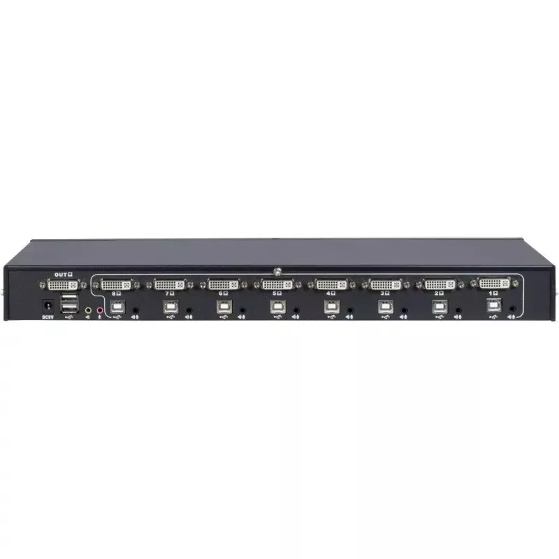 Conmutador KVM Inter-Tech AS-9108DA