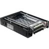 Inter-Tech ST-2523 Negro Caja de almacenamiento Metal Plástico 9,7 mm