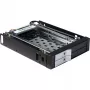 Inter-Tech ST-2523 Negro Caja de almacenamiento Metal Plástico 9,7 mm