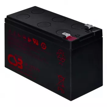 Batería de plomo-ácido sellada HITACHI GP1272F2 12V 7,2Ah para SAI y alimentación de respaldo, FASTON 250