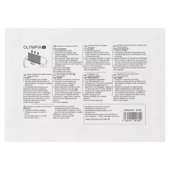 Aceite lubricante Olympia 9130