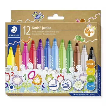 Rotulador Staedtler Noris jumbo 328-B 12 uds.
