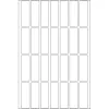 Etiquetas multiusos HERMA 13x40 mm blanco Movables/despegables papel mate 896 uds.