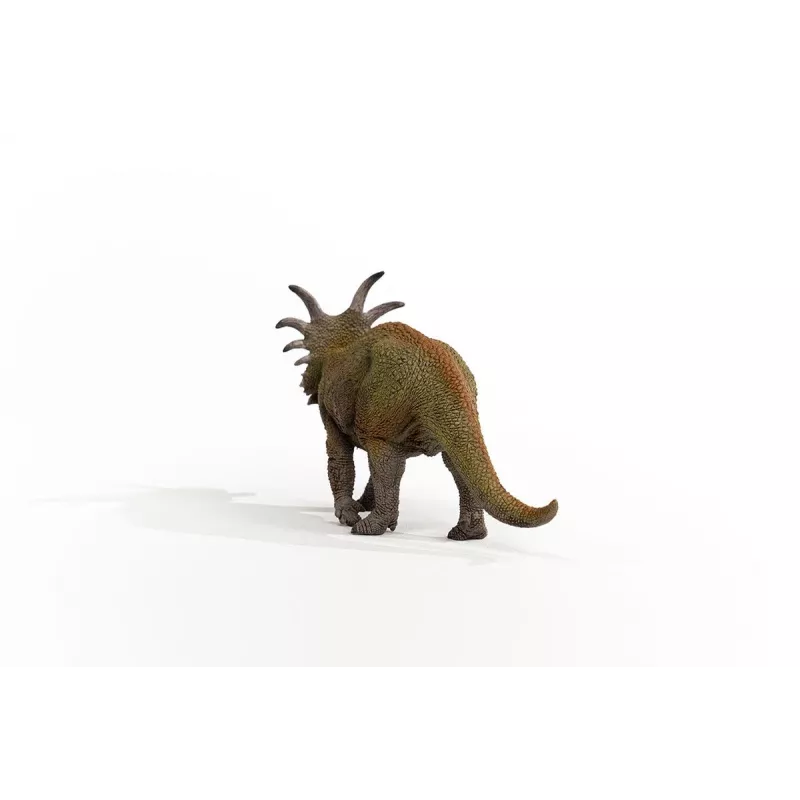 Dinosaurio de juguete Schleich Styracosaurus verde gris 15033