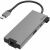 Hama 00200109 Docking station/Replicador de puertos para portátil USB 3.2 Gen 1 (3.1 Gen 1) Type-C Gris