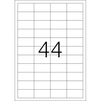 Etiqueta autoadhesiva para impresora HERMA Labels Premium A4 48,3x25,4 mm