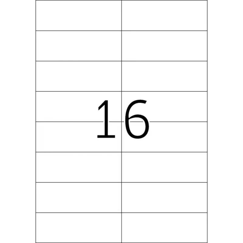 Etiqueta autoadhesiva para impresora HERMA Labels Premium A4 105x37 mm