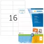 Etiqueta autoadhesiva para impresora HERMA Labels Premium A4 105x37 mm