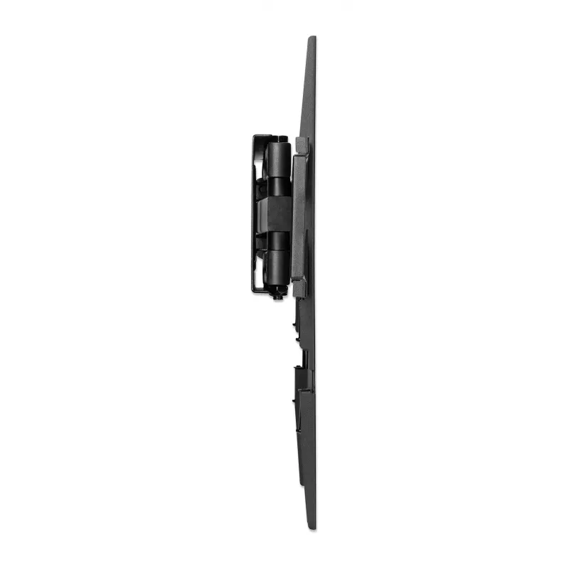 Manhattan Soporte de pared para TV y monitores (Full Motion), para pantallas de 32 inch a 55 inch, compatibilidad VESA: todas entre 100x100 mm y 400x400 mm - comprueba las dimensiones de los cuatro orificios de montaje en la parte trasera de la pantalla para asegurarte de que encaja, máx. 35 kg, Negro, soporte