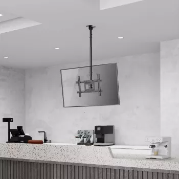 Manhattan Soporte de techo para televisores y monitores, para pantallas: 37 a 65