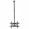 Manhattan 462051 Soporte de techo para TV Full Motion, 37-80 pulgadas, 50 kg, negro