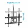 Manhattan 462051 Soporte de techo para TV Full Motion, 37-80 pulgadas, 50 kg, negro