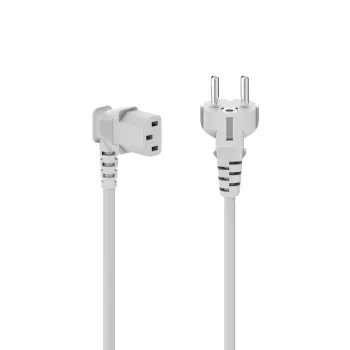 Cable de alimentación Hama 00223292 Blanco 5 m 3 polos