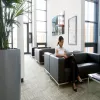 Nobo Premium Plus Corcho magnético con puerta abatible y cierre 4xA4
