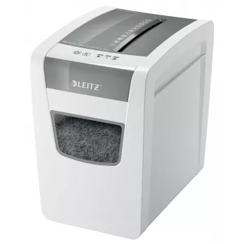 Destructora de documentos Leitz IQ slim Home Office P4, corte en partículas, 22 cm, 4 x 28 mm, 23 L, 225 hojas, 58 dB
