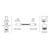 Hama 0,75m, USB2.0-A/USB2.0 Micro-B Cable USB USB A Micro-USB B Negro