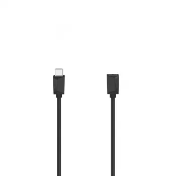 Hama Cable USB Full-Featured USB 3.2 Gen 1 (3.1 Gen 1) 0,5 m USB C Negro