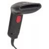 Manhattan Lector de códigos de barras de mano Contact CCD, USB, ancho de escaneo 60 mm, cable 152 cm, luz ambiental máx. 5.000 lux (luz solar), Negro, tres años de garantía