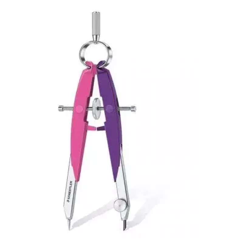 Staedtler Mars comfort 556 00-N2 Compás de precisión, rosa neón/violeta