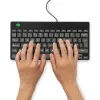 Teclado ergonómico R-Go Tools R-Go Compact Break, teclado compacto con software de pausas, QWERTY (NORDIC), con cable, negro