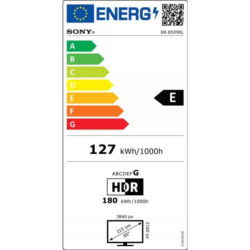 TV Sony XR85X90LPAEP 2,16 m (85