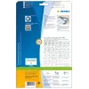 Etiqueta autoadhesiva para impresora HERMA Labels Premium A4 83.8x50.8 mm