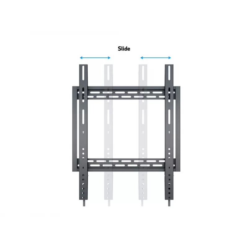 Soporte de pared MULTIBRACKETS M Universal HD Portrait para pantallas de 60 a 100 pulgadas, VESA 200x200–400x600, carga 100 kg, negro