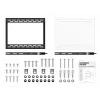 Soporte de pared MULTIBRACKETS M Universal HD Portrait para pantallas de 60 a 100 pulgadas, VESA 200x200–400x600, carga 100 kg, negro