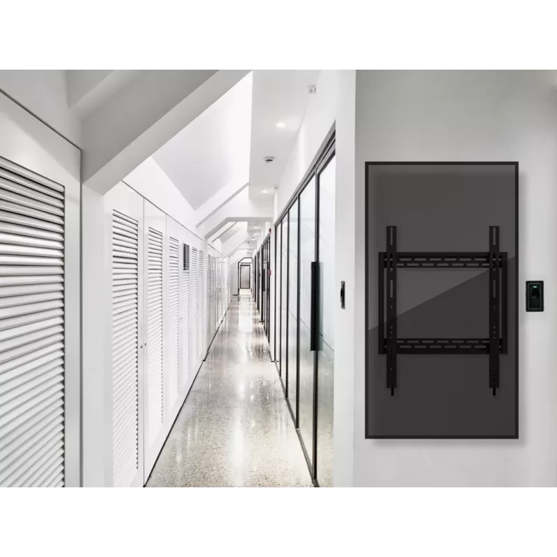 Soporte de pared MULTIBRACKETS M Universal HD Portrait para pantallas de 60 a 100 pulgadas, VESA 200x200–400x600, carga 100 kg, negro