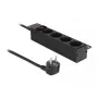 Regleta de enchufes 4 tomas DeLOCK 10 pulgadas 66817