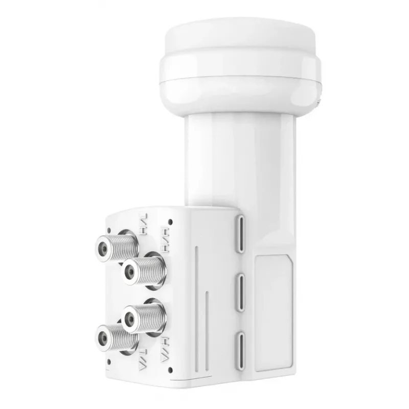 Hama 00205376 convertidor de bloque de bajo ruido (LNB) 10,7 – 12,75 GHz blanco