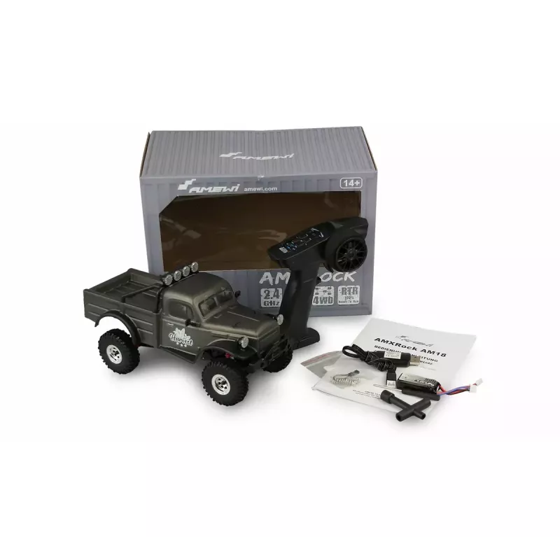Camión crawler Amewi AMXRock AM18 Harvest