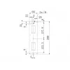 Brazo de montaje Multibrackets M VESA Flexarm Thin negro