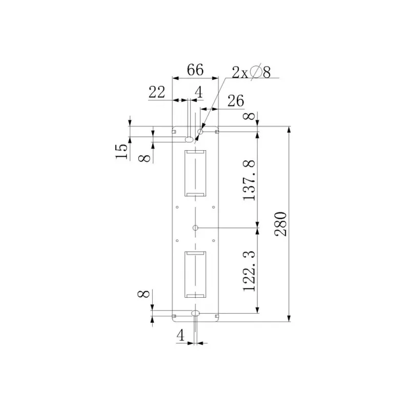 Brazo de montaje Multibrackets M VESA Flexarm Thin negro