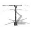Soporte de pared Manhattan para TV y monitores (movimiento completo), para pantallas de 32 inch a 55 inch, compatibilidad VESA: cualquier medida entre 100x100 mm y 400x400 mm – comprueba las dimensiones de los cuatro orificios de montaje en la parte trasera de la pantalla para asegurarte de que encaja, máx. 30 kg, negro, soporte
