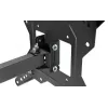 Soporte de pared Manhattan para TV y monitores (movimiento completo), para pantallas de 32 inch a 55 inch, compatibilidad VESA: cualquier medida entre 100x100 mm y 400x400 mm – comprueba las dimensiones de los cuatro orificios de montaje en la parte trasera de la pantalla para asegurarte de que encaja, máx. 30 kg, negro, soporte