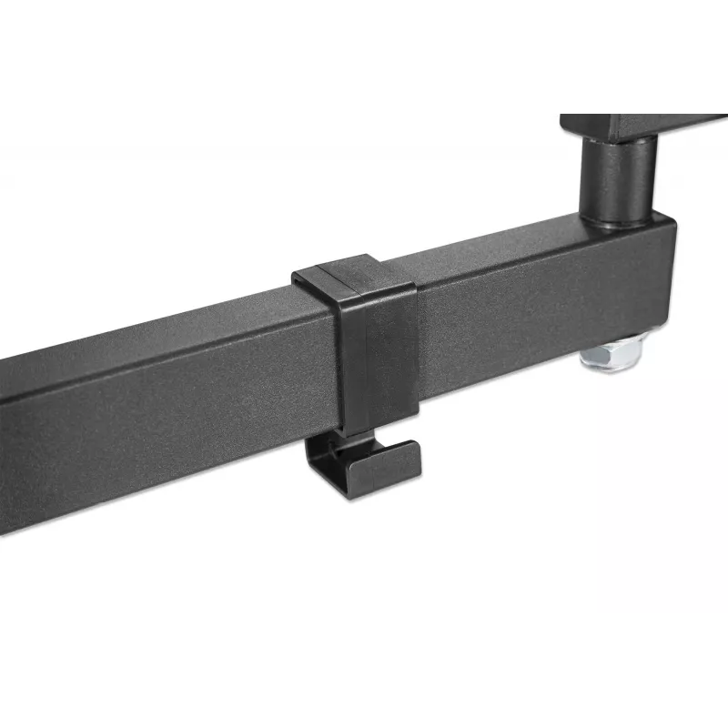 Soporte de pared Manhattan para TV y monitores (movimiento completo), para pantallas de 32 inch a 55 inch, compatibilidad VESA: cualquier medida entre 100x100 mm y 400x400 mm – comprueba las dimensiones de los cuatro orificios de montaje en la parte trasera de la pantalla para asegurarte de que encaja, máx. 30 kg, negro, soporte