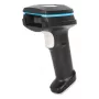 Lector de códigos de barras 2D de mano inalámbrico Manhattan, profundidad de escaneo 250 mm, alcance efectivo de hasta 80 m (línea de visión), luz ambiental máx. 100.000 lux (luz solar), negro, cable de carga (USB-A a USB-C al dispositivo) 1 m incluido, tres años de garantía