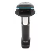 Lector de códigos de barras 2D de mano inalámbrico Manhattan, profundidad de escaneo 250 mm, alcance efectivo de hasta 80 m (línea de visión), luz ambiental máx. 100.000 lux (luz solar), negro, cable de carga (USB-A a USB-C al dispositivo) 1 m incluido, tres años de garantía