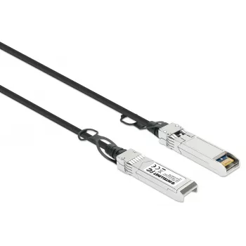 Intellinet cable twinax de cobre direct attach pasivo SFP+ 10G de 2 m 30AWG compatible con HP