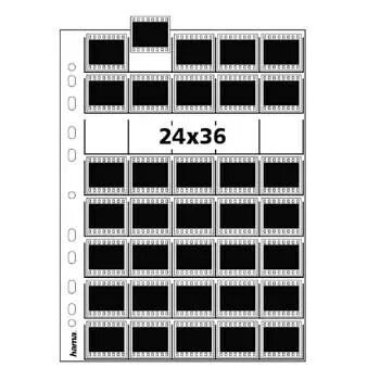 Hama Fundas para negativos, 24 x 36 mm, álbum de fotos de polipropileno