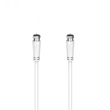 Hama 00205064 Cable coaxial 3 m F blanco
