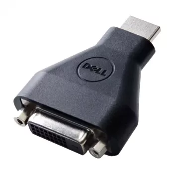 DELL 492-11681 Adaptador de cable 19 pines HDMI-A macho 24 pines DVI hembra negro