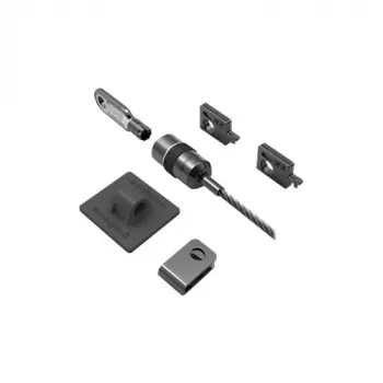 DELL 461-10185 candado de cable plateado