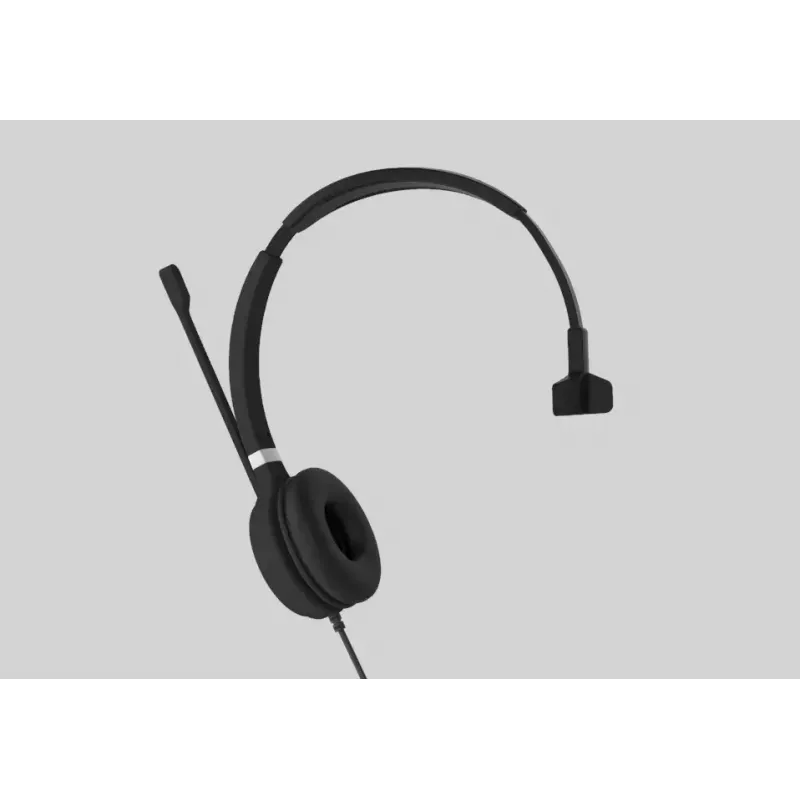 Yealink UH36 Mono auricular con cable diadema oficina/callcenter USB Type-A negro, plateado