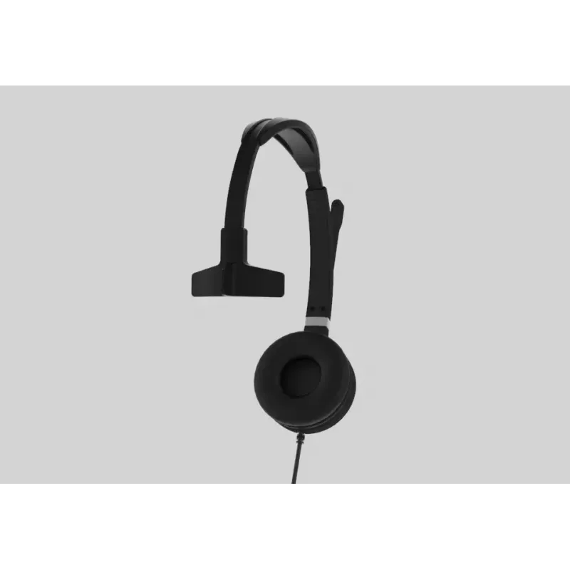 Yealink UH36 Mono auricular con cable diadema oficina/callcenter USB Type-A negro, plateado